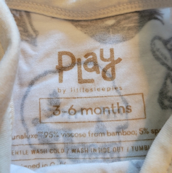 Little Sleepies Witches Brew Long-sleeved Bodysuit, 3-6M - Picture 2 of 4